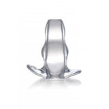 Clear View Hollow Anal Plug - Medium