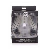 Clear View Hollow Anal Plug - X-Large