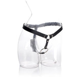 Cock Ring Harness w/ Silicone Anal Plug