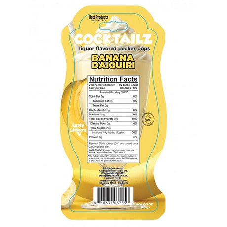 Cocktailz - Banana Daiquiri flavored