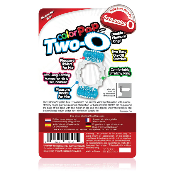 ColorPoP Quickie Two-O  - Blue