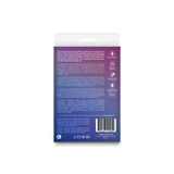 Colours - Curve - Vibrating w/ remote - 5" Dildo - Purple