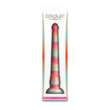 Colours - Stacked - 12" Dildo - Red/Gold