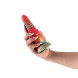 Colours - Stacked - 6" Dildo - Red/Gold
