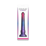 Colours - Stacked - 9" Dildo - Pink/Blue