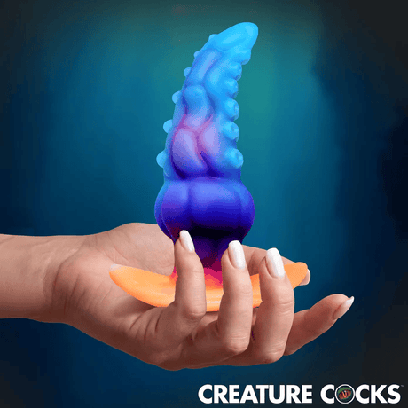 Creature Cocks Glowtopus Glow-in-the-Dark Silicone Anal Plug