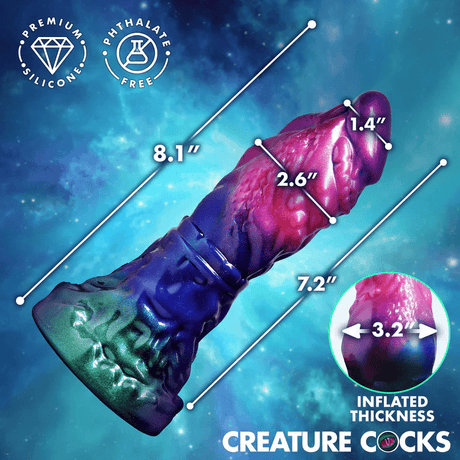 Creature Cocks Gorge Alien Inflatable Silicone Dildo