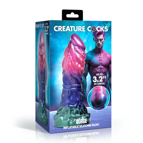 Creature Cocks Gorge Alien Inflatable Silicone Dildo