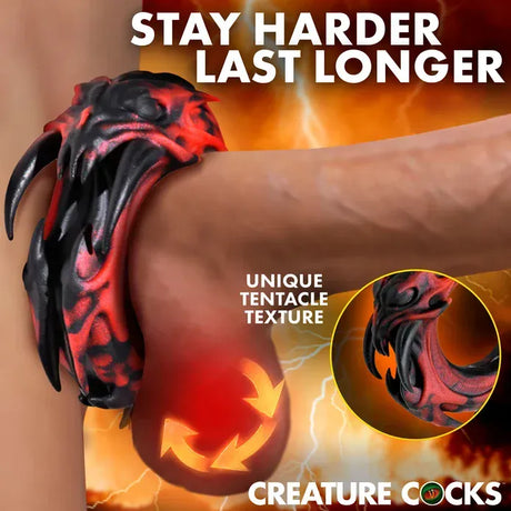 Creature Cocks Hell Fang Silicone Cock Ring