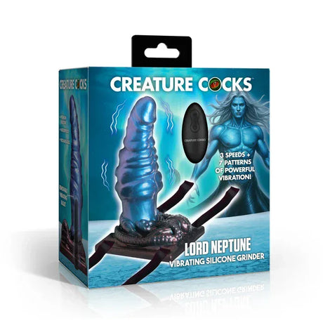 Creature Cocks Lord Neptune Vibrating Silicone Grinder