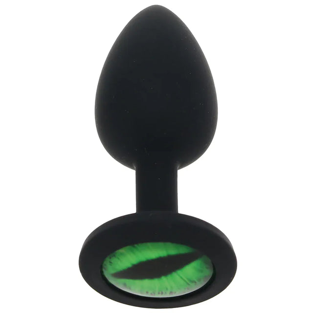 Creature Eye Green Eye Silicone Butt Plug - Small