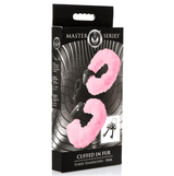 Cuffed in Fur Furry Handcuffs - Pink