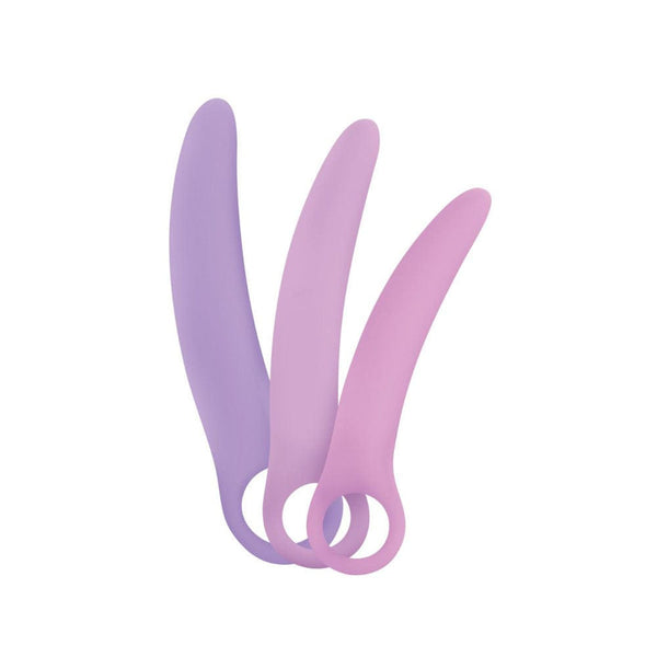 curved dilator sex toy Silicone Dilators Smooth Ergonomic Spreader Curve Vaginal Anal Expander Set