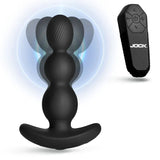 Gyro-X Gyrating & Vibrating Silicone Butt Plug w/ remote
