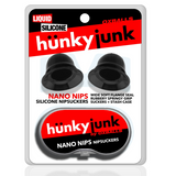 Hünkyjunk NANO NIPS Black Silicone Nipple Suckers