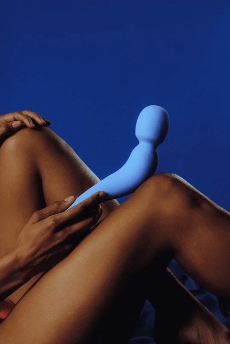 Dame Com Wand Massager - Periwinkle