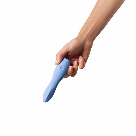 Dame Dip 2.0 Vibrator & Clitoral Vibe - Periwinkle