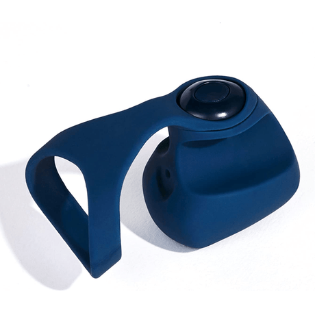 Dame Fin Finger Vibrator - Navy