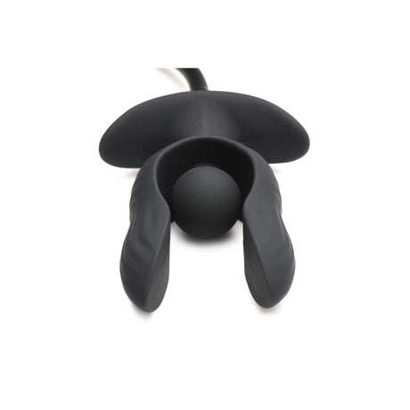 Dark Pearl Inflatable Vibrating Butt Plu