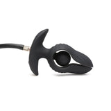 Dark Pearl Inflatable Vibrating Butt Plu