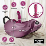 Bedroom Bliss Wild Ride Rocking Saddle Sex Machine