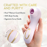 Delice - Fleur - Clitoral, Fluttering & Suction Personal Massager