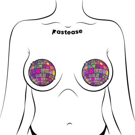 Disco Ball Shimmering Pasties