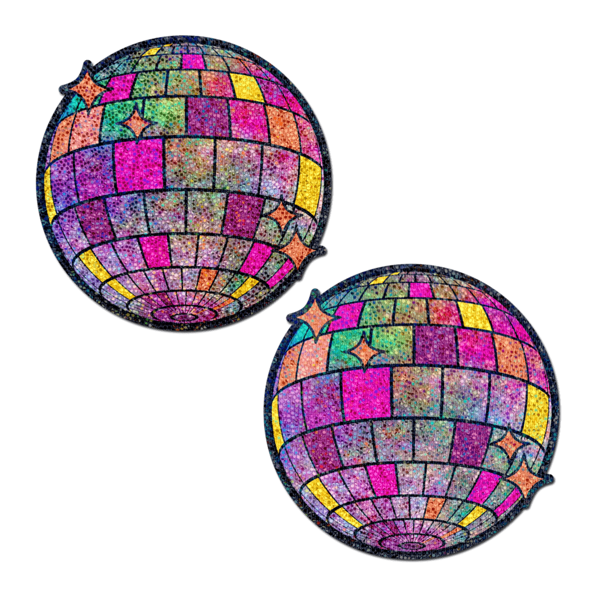 Disco Ball Shimmering Pasties