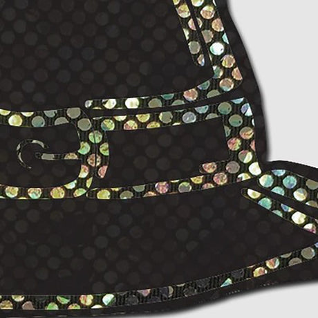 Disco Black Spooky Witches Hat Breast Pasties