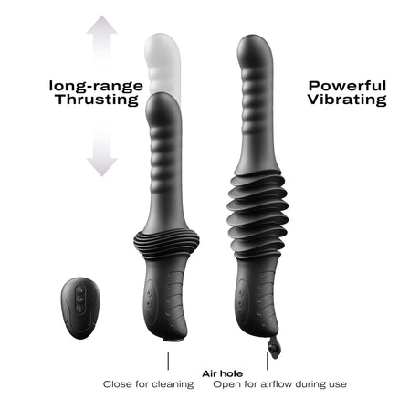 Dorcel Deep Orgasm Warming Thrusting Vibrator