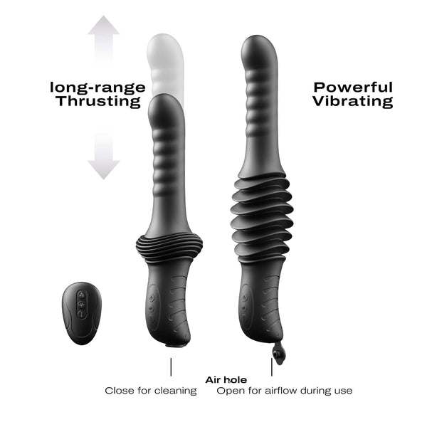 Dorcel Deep Orgasm Warming Thrusting Vibrator