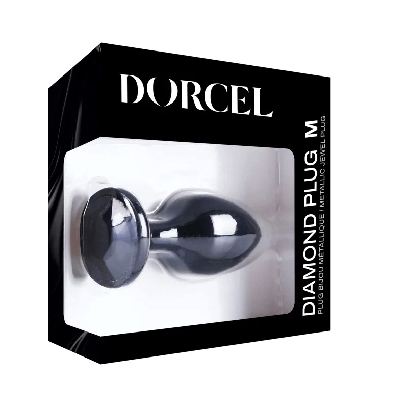 Dorcel Diamond Anal Plug Black M