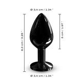 Dorcel Diamond Anal Plug Black M