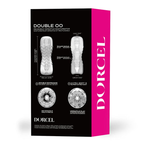 Dorcel DOUBLE Oo Masturbator - Manual Stroker
