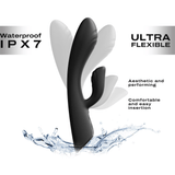 Dorcel Flexi Rabbit Vibrator - Black