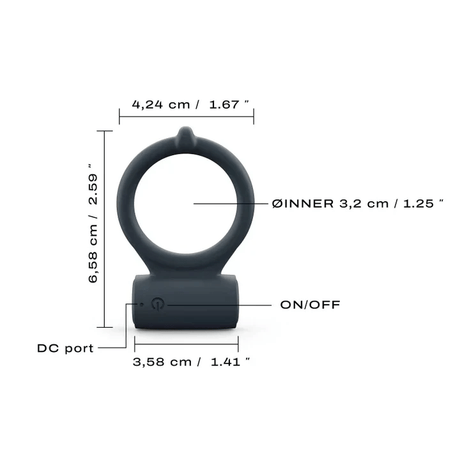 Dorcel Power Clit+ Cock Ring & Clitoral Stimulation