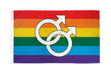 Double Mars Flag 3' x 5' Polyester *