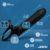 Double Thrust Thrusting & Vibrating Double Penetration C-Ring w/ Remote