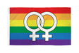 Double Venus Flag 3' x 5' Polyester *