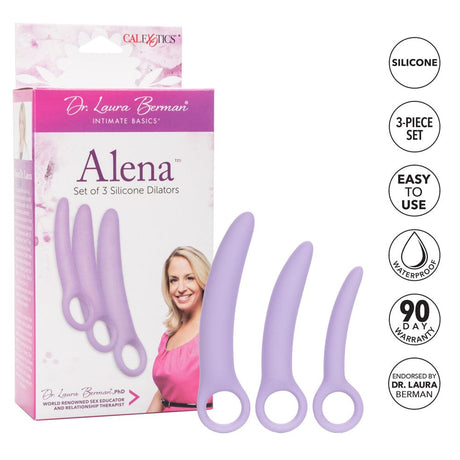 Dr. Berman® Alena™ Silicone Dilators 3pc