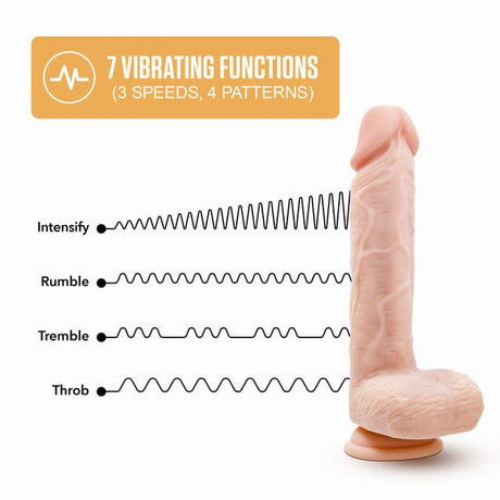 Dr. Ethan Silicone 8.5" Gyrating Dildo