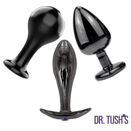 Dr. Tush's Bad Decisions Metal Anal Plug Set