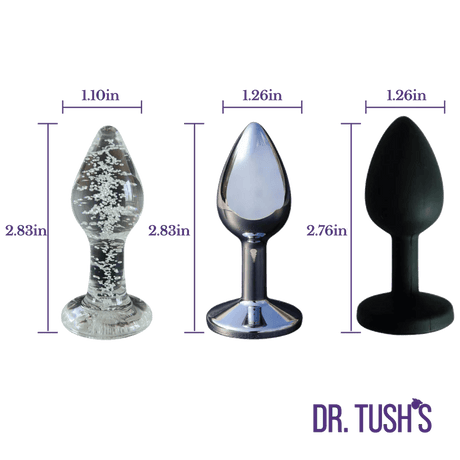 Dr. Tush's Beginner First Step Anal Plug Set