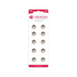 Dragon 10 pk Alkaline LR44/AG13