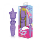 Dreamii Wand Powerful Unicorn Wand Vibrator - Lilac Whirl