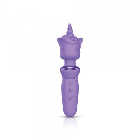 Dreamii Wand Powerful Unicorn Wand Vibrator - Lilac Whirl