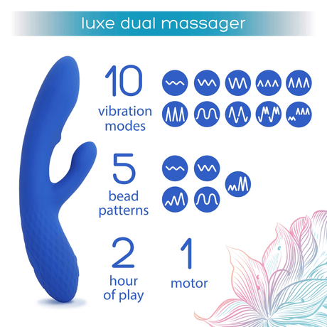 Dual Luxe Rabbit Vibrator