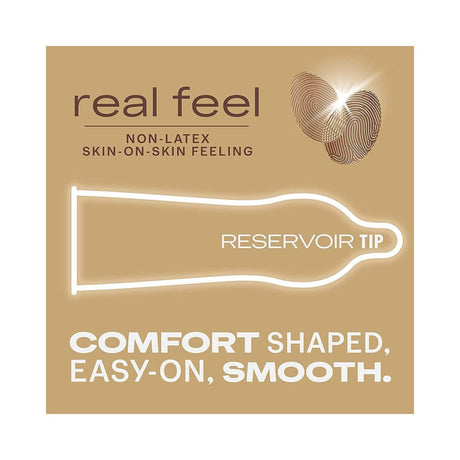Durex Avanti Real Feel Non-Latex Condoms - 3 pk