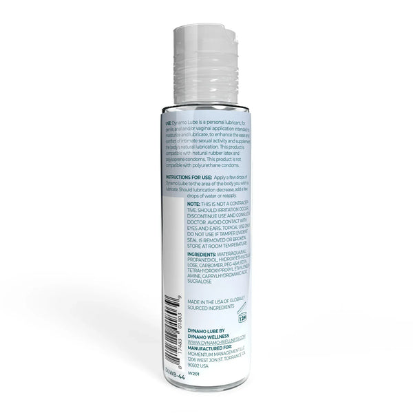 Dynamo Lube Water-based Formula - 4.4oz