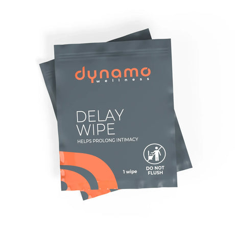 Dynamo Wellness Delay Wipe 4%  in Candy Bowl - 144pcs